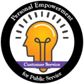 Icon for Customer Service in Public Service webinar