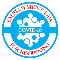 Logo for Employment Law for Reopening Webinar